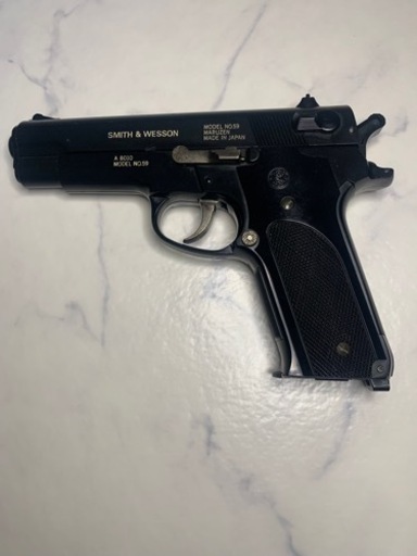 マルゼン　押しコッキング　ライブカートエアガン　S&W  M59