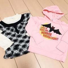 🍁❄️100㌢ 子供服👧 上 秋冬『USED』の画像