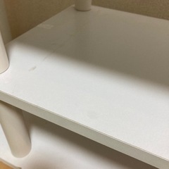 決まりましたテレビ台　白　ニトリの画像