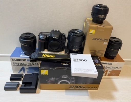 Nikon D7500 その他セット