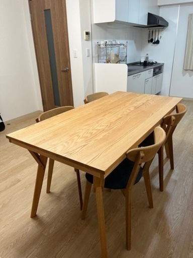 【美品・即受渡可】noce ダイニングテーブルセット