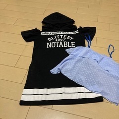 半袖ワンピース　他1点　130