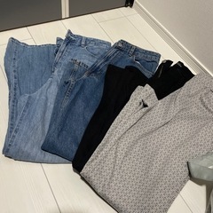 レディース　L  パンツ　