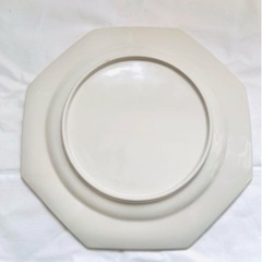 【新品・未使用】石川隆児　オクトゴナルプレート　八角皿　ホワイトの画像
