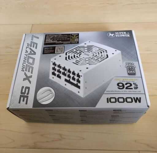 SUPERFLOWER LEADEX PLATINUM 1000W 動作確認済
