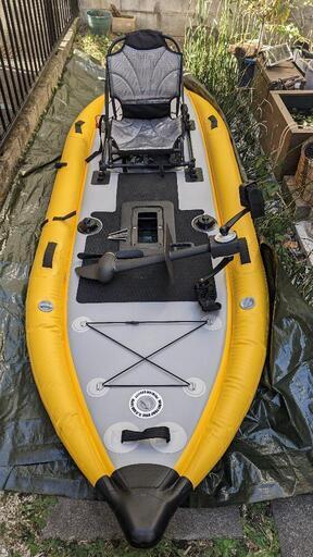 インフレーターブルペダルボート（足漕ぎペダルサップ、カヤック）