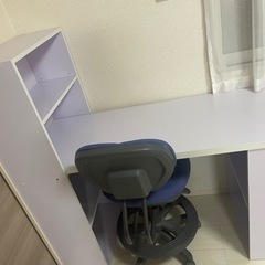 [お取引中]ワーキングデスク　チェア付き