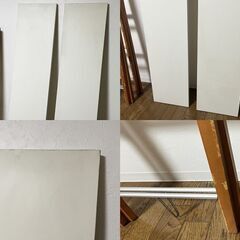 木製 2段 オープンラック 高さ157cm / 横幅180cm 収納棚 家具の画像