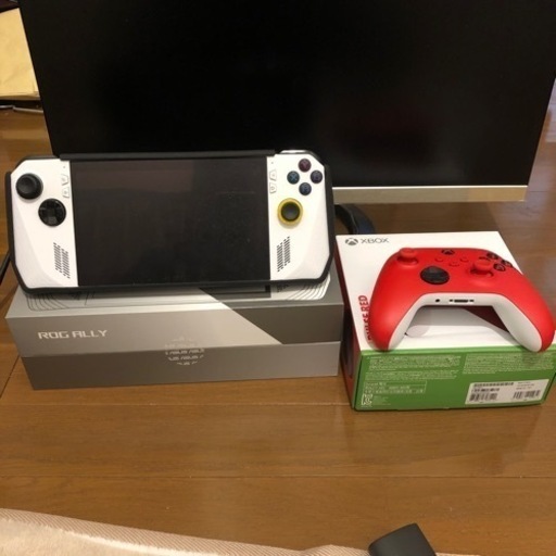 rogally SSD2t モニター　xbox純正コントローラーなどなどせっと