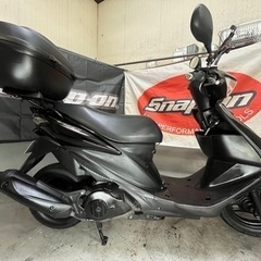 アドレス125s リミテッド最終型アラーム標準装備　綺麗