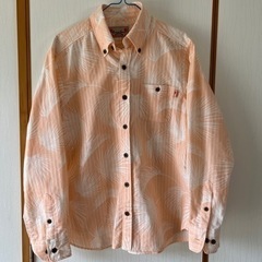 美品！かりゆしウエア　長袖　春　桜　XL（L L）売り切れしました