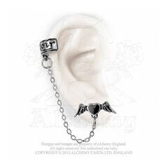 ALCHEMY GOTHIC: Ceur Noir Earringの画像