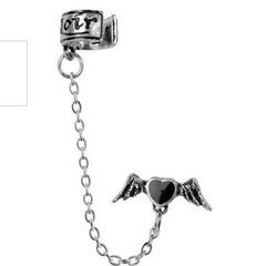 ALCHEMY GOTHIC: Ceur Noir Earringの画像