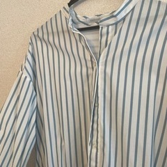 【決まりました】ストライプシャツ ワンピースの画像
