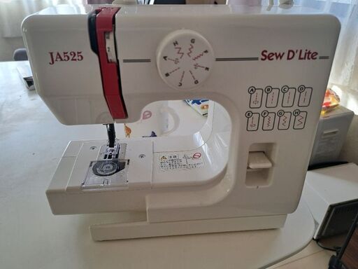 受け渡し決定しました。ジャノメミシン　コンパクト