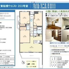 ★ジモティー限定★仲介手数料無料★ＪＲ総武線『東船橋』駅から徒歩...