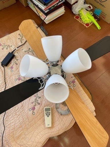 お洒落ファン付き照明