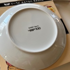 リラックマのプレートとお茶碗の画像