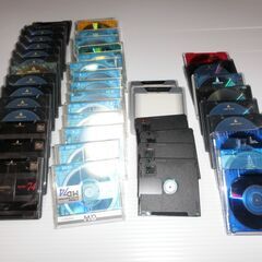 MD中古45枚＋ケース（MAXELLｘ2、サナダ精工x1）