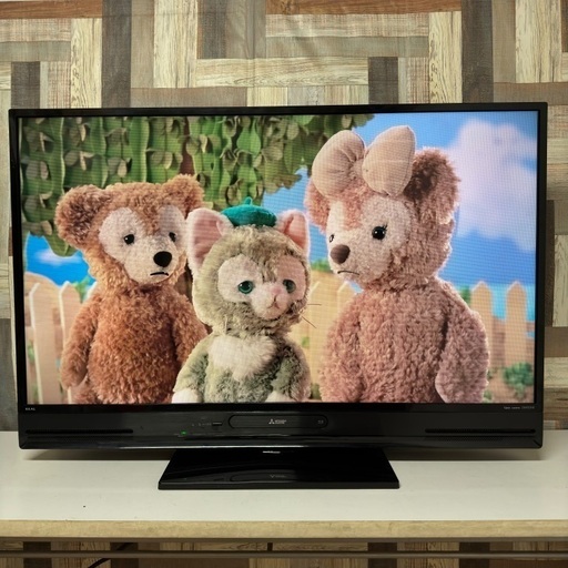 即日受渡❣️三菱50型 Blu-rayHDD搭載液晶 TVオートターン付34500円