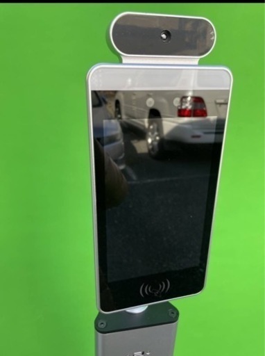 Safety Checker（セーフティチェッカー） AI顔認証システムAI検温タブレット感染拡大の予防自立ポール式