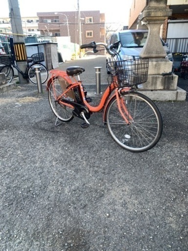 高級ブリジストン26 インチオシャレなオレンジ