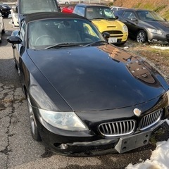 BMW Z4 3リッター　シルキーシックス　車検なし オープン不具合