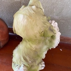 値下げ 犬 陶器 置物2の画像