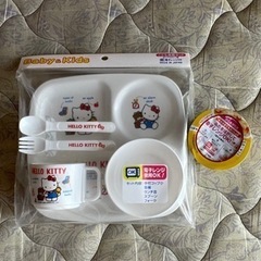 最終値下げ！キティーちゃん　食器セット　
