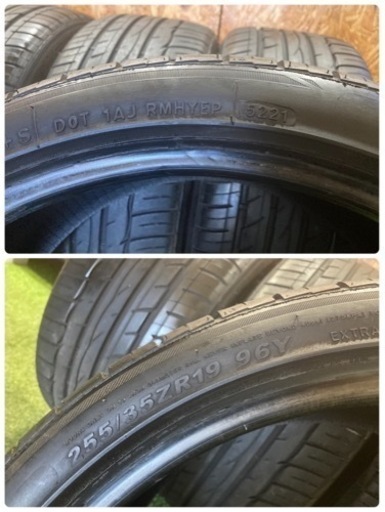 他ご成約　特売品‼️19インチ???ZEETEX HP3000VFM 2021年製255/35ZR19 サマータイヤ 