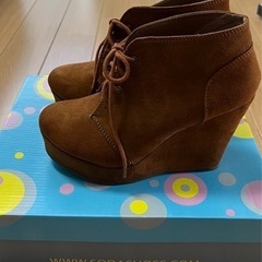 ほぼ新品！レディースシューズ　SODA shoes  サイズ25cm ブーツの画像