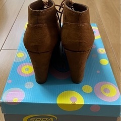 ほぼ新品！レディースシューズ　SODA shoes  サイズ25cm ブーツの画像