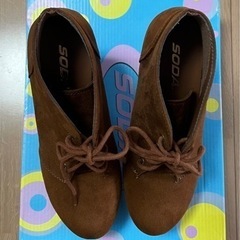 ほぼ新品！レディースシューズ　SODA shoes  サイズ25cm ブーツの画像
