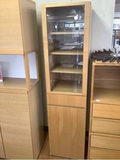 無印良品の1枚扉の食器棚入荷しました！