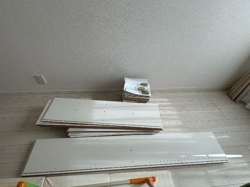 ニトリ 本棚 グレン 白 収納 ボックス