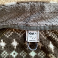 モンベル130 フリースジャケットの画像