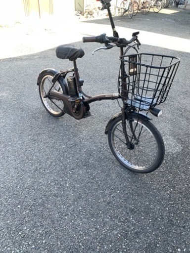 最新ミニベロ　　パナソニック　20インチ１回充電106km凄いミニベロ