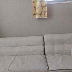 ローソファー(コーナー付き)の画像