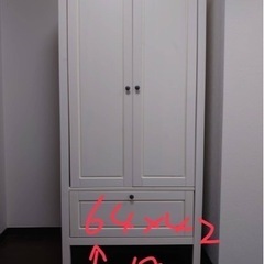 【2/18限定 値下げ！】IKEA クローゼットの画像