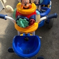 （お話中）ides アイデス ミッキーマウス三輪車 の画像