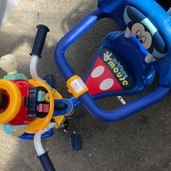 （お話中）ides アイデス ミッキーマウス三輪車 の画像