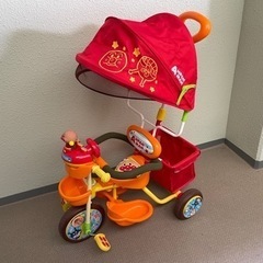 アンパンマン三輪車デラックス！の画像
