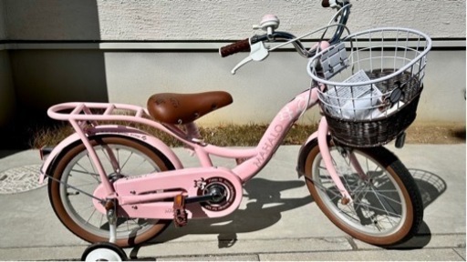 【交渉中】イオンバイク　16インチ(補助輪付) 綺麗です。