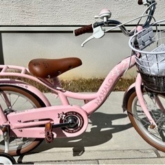 【交渉中】イオンバイク　16インチ(補助輪付) 綺麗です。