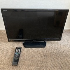 【交渉中】SHARP 24型テレビ　2013年製