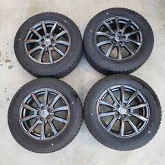 愛知県★引取り限定☆トヨタライズハイブリッド スタッドレス ホイ...