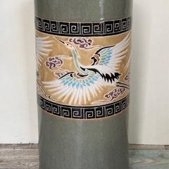 中古◆傘立て◆陶器◆鳳凰◆