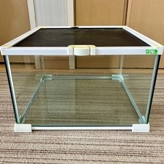 SANKO グラスゾーン 30-WH ホワイト 爬虫類用ガラスケージ