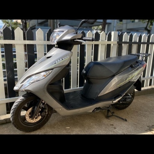 SUZUKI スズキ アドレス125 DT11A  セル・キック始動 ガンメタ 通勤 通学 125cc スクーター 現状