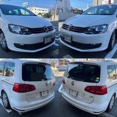販売終了しました。★フォルクスワーゲン（平成23年）シャラン★TSIコンフォートライン（７人乗）フルセグナビ／TV／前後ドラレコ／フリップダウンモニター／バックカメラ／ETC／両側パワースライドドア【訳ありのため安価出品】の画像